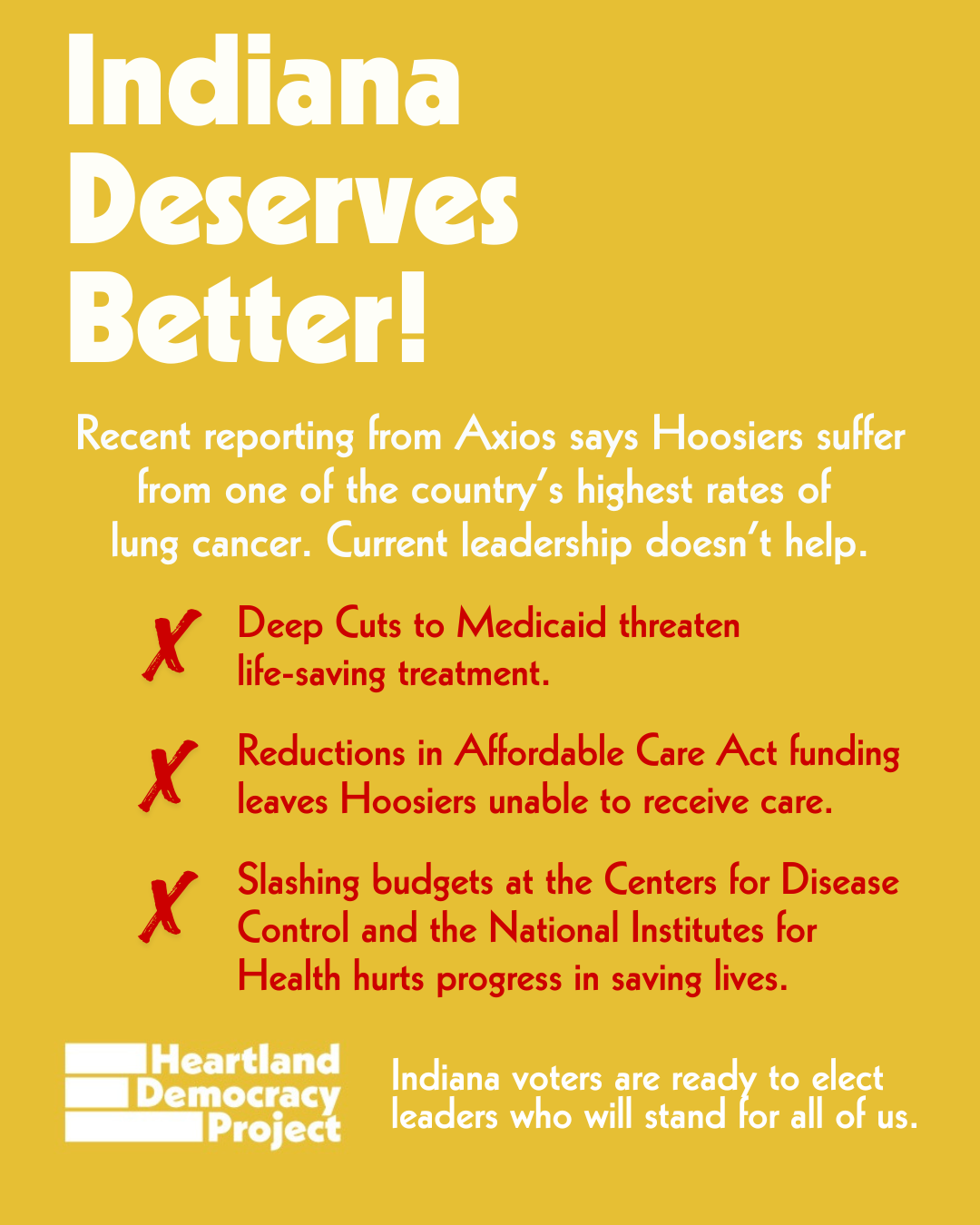 Indiana Deserves Better - Nov 14