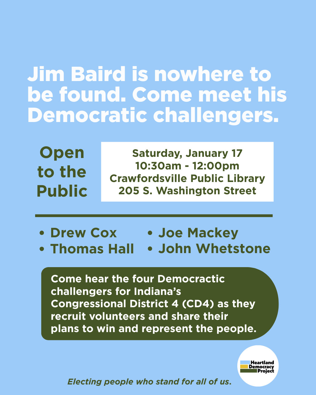 Congressional District 4  Forum