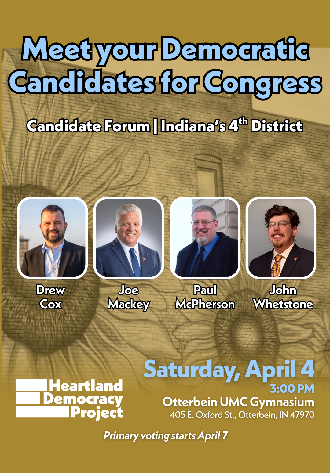 CD4 Democratic Candidate Forum