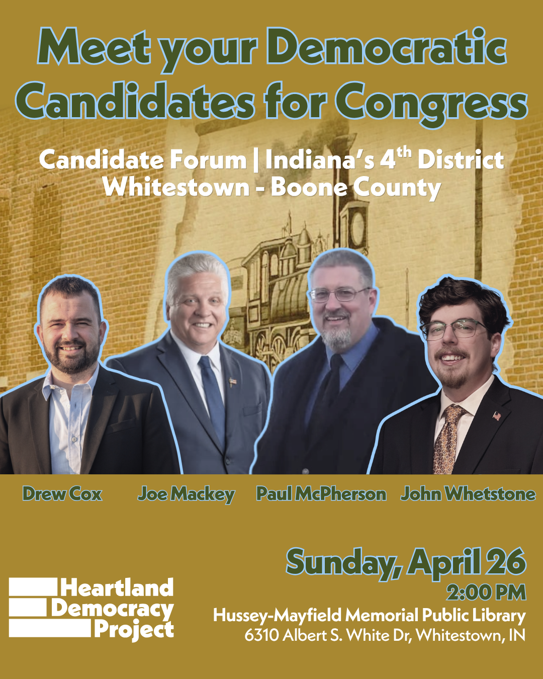 Congressional District 4 Forum - Whitestown, IN