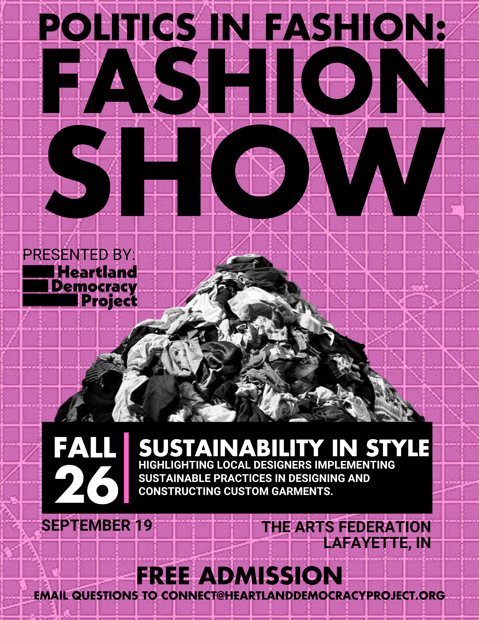 Politics in Fashion Show