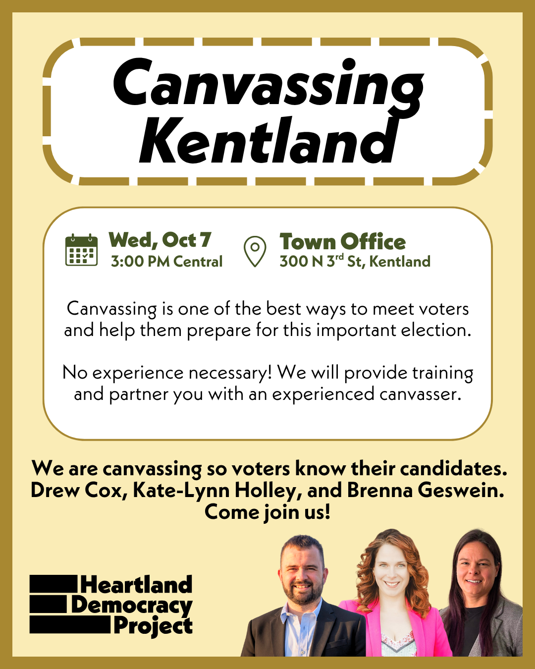 Canvassing Kentland (Newton County)