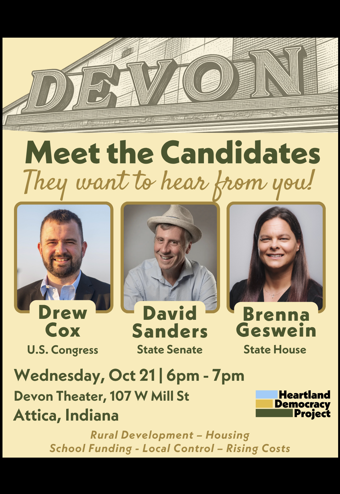 Meet the Candidates - Attica