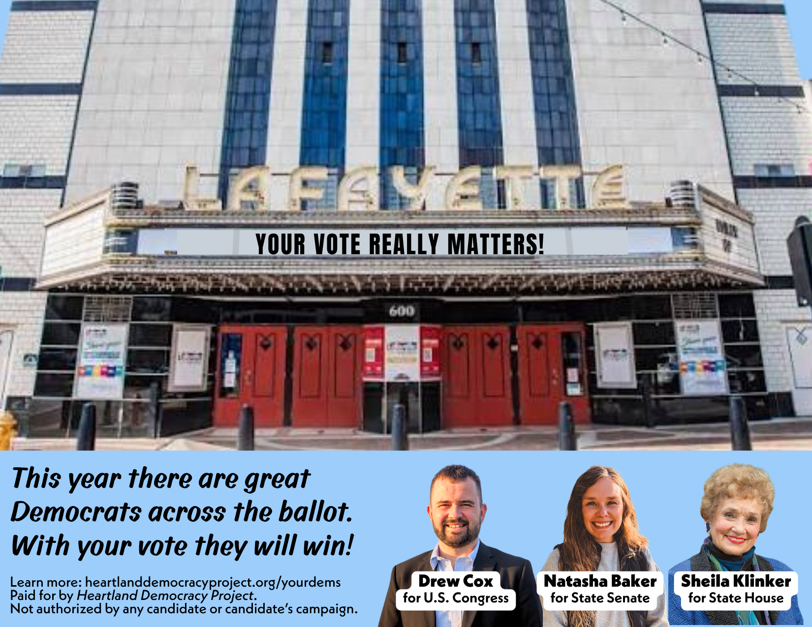 Postcards to Voters - House District 27 (Set of 50 Postcards)