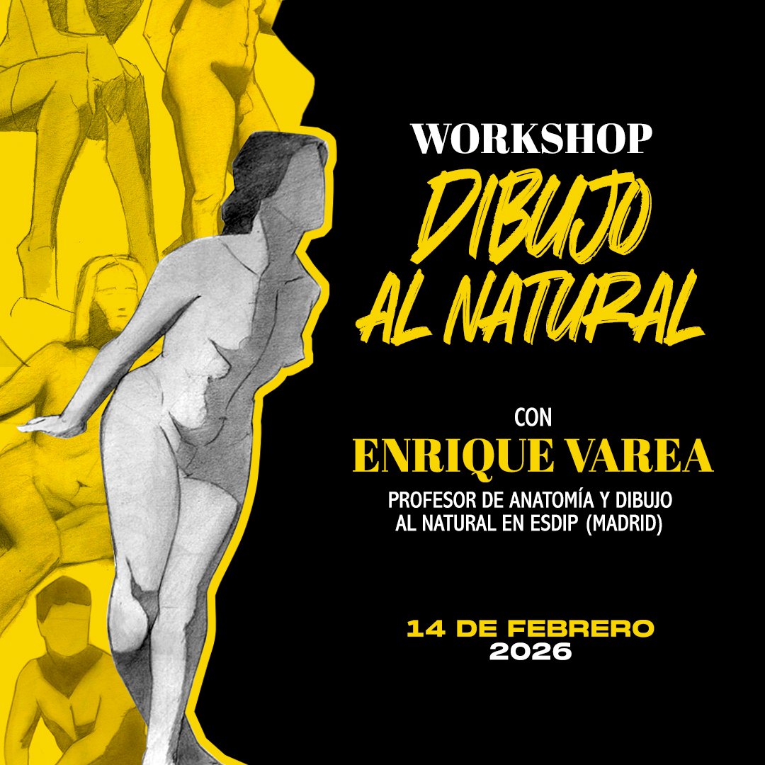 WorkShop Dibujo del Natural con Enrique Varea.