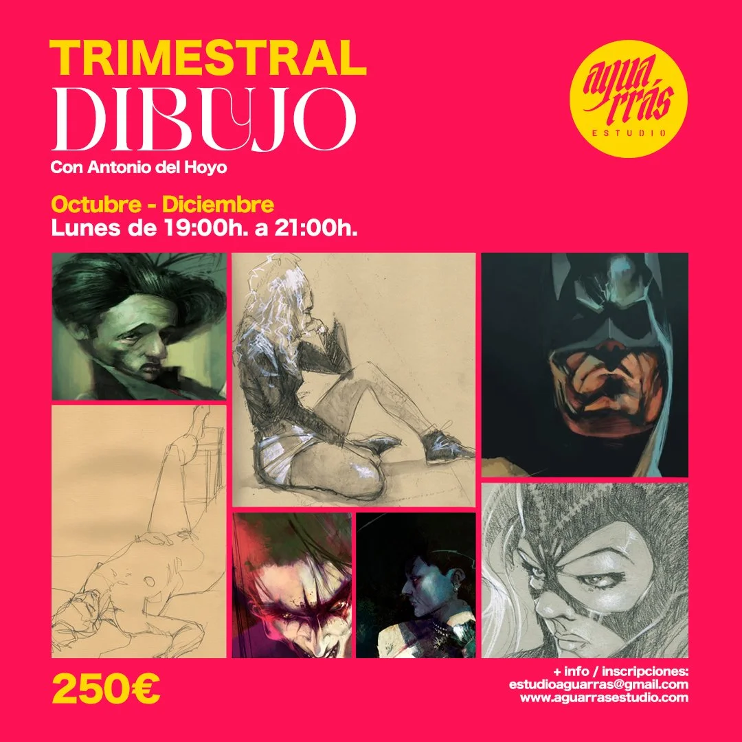 Dibujo con Antonio del Hoyo (Curso Trimestral)