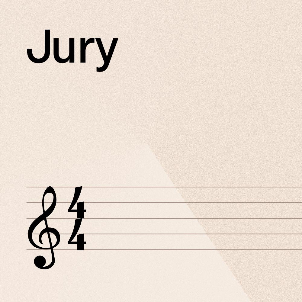 Sheet music with the word 'Jury' and a musical note on the treble clef with the time signature 4/4. PolMusicA. Competition. Young talents. Australia. Melbourne, Sydney, Brisbane, Adelaide, Perth. Victoria, NSW, Queensland, SA, WA