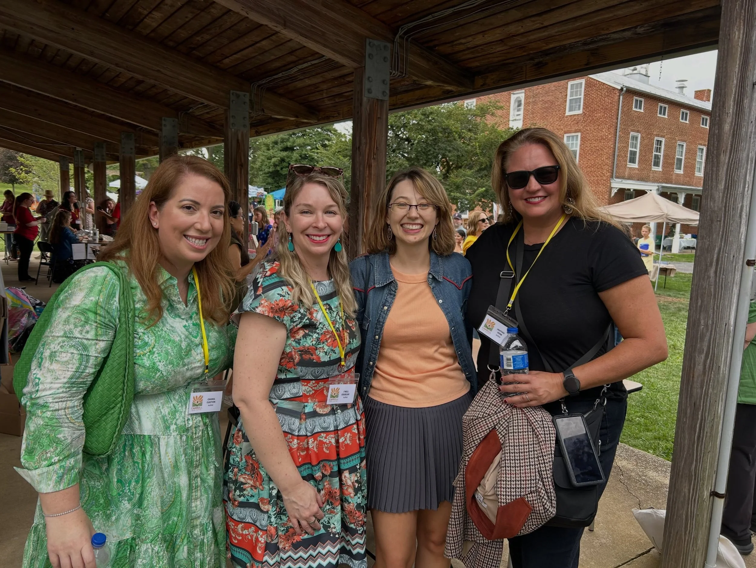 The inaugural Carroll County Book Festival! Had such a great time @parkbooksmd @libraryccpl 

And for some unsolicited recommendations: any books by @jnellciesielski @chanelcleeton @msheatherwebb . You can thank me later! 

#carrollcountypubliclibrar