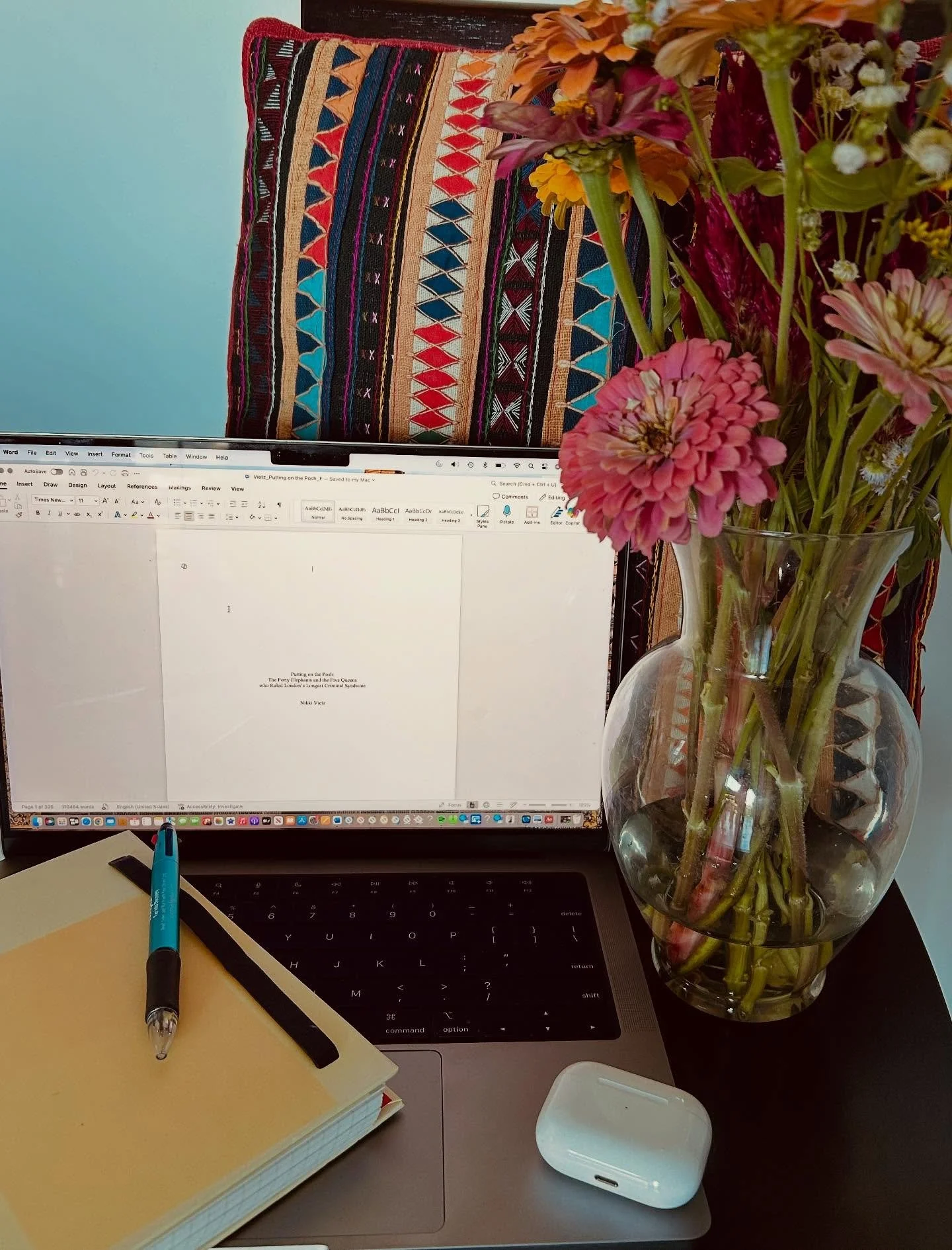 I have been quiet and M.I.A for a little bit now. But I am slowly reemerging from my cocoon and I am sooo excited to tell you that I have finally completed my manuscript!! It is all written and now in the hands of my editor. I honestly can&rsquo;t be