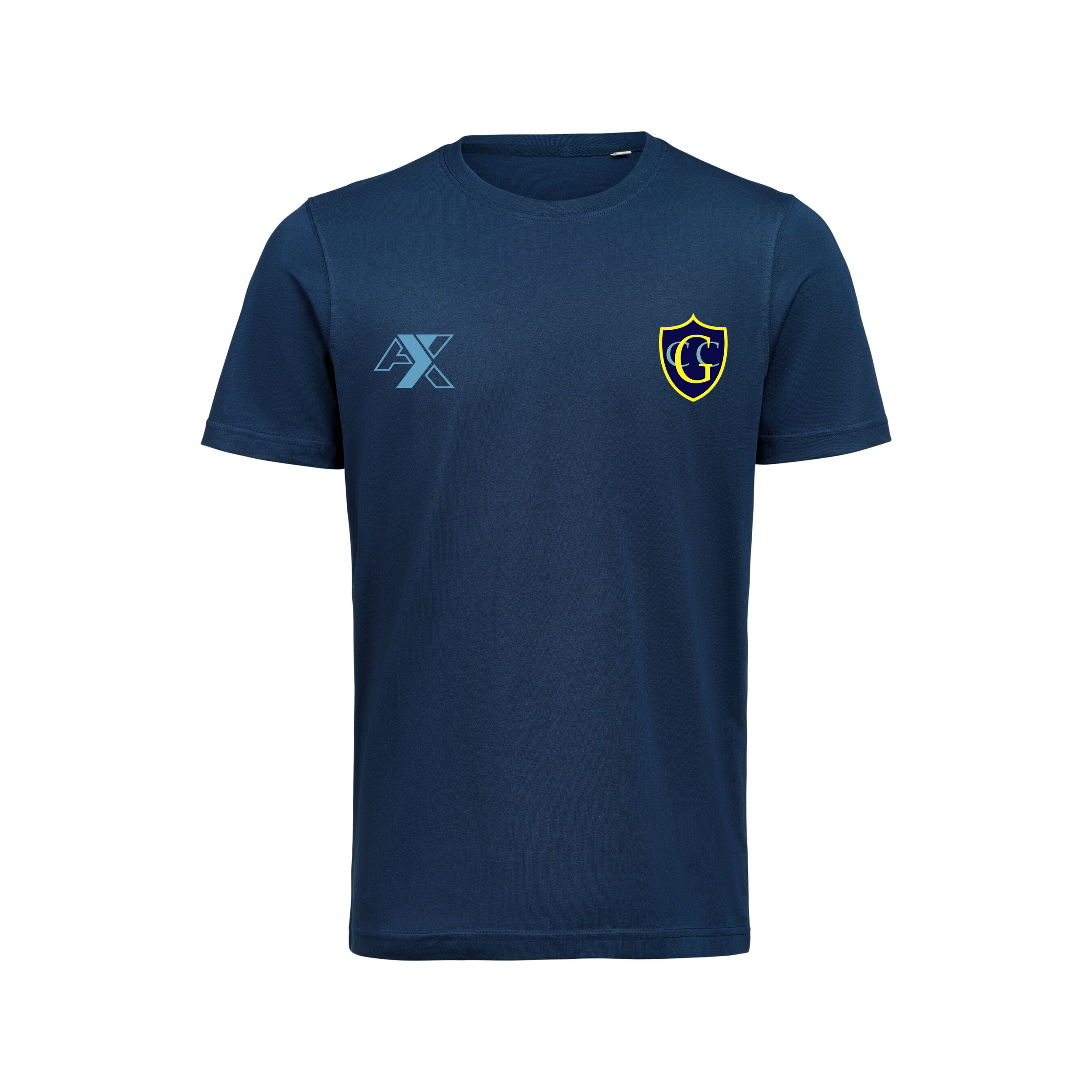 GCC Comfort Tee Navy - Front.png