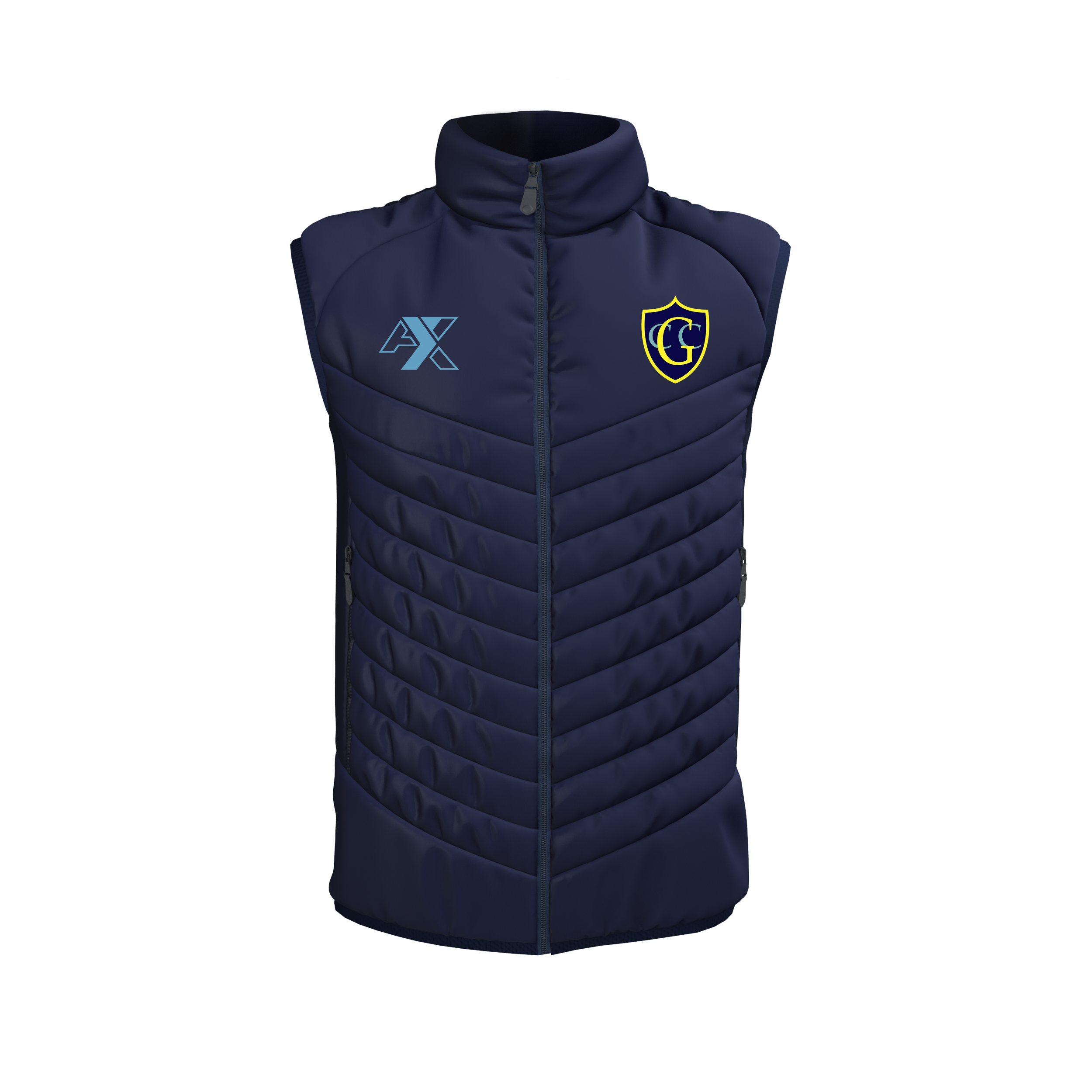 GCC Shield Pro Gillet Navy - Front.png