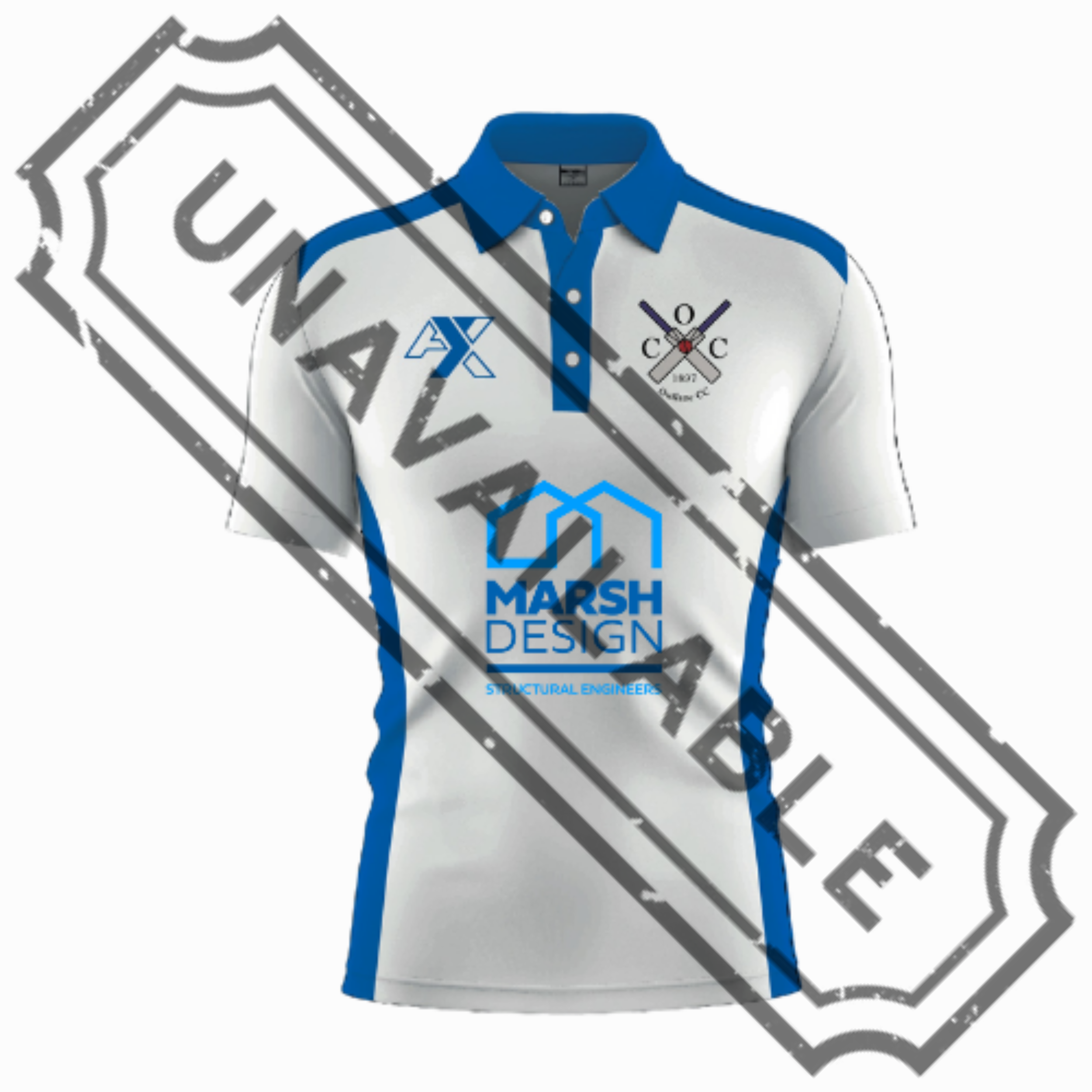 OCC Short Sleeve White Playing Shirt