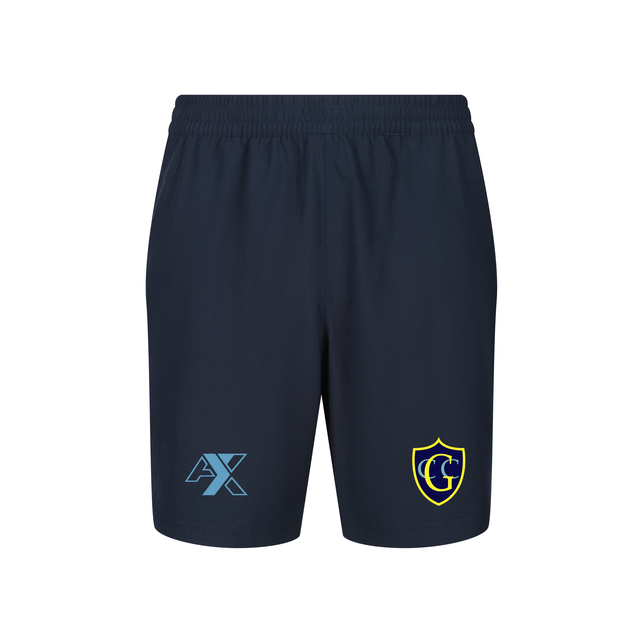 GCC Apex Pro Training Shorts Navy - Front.png