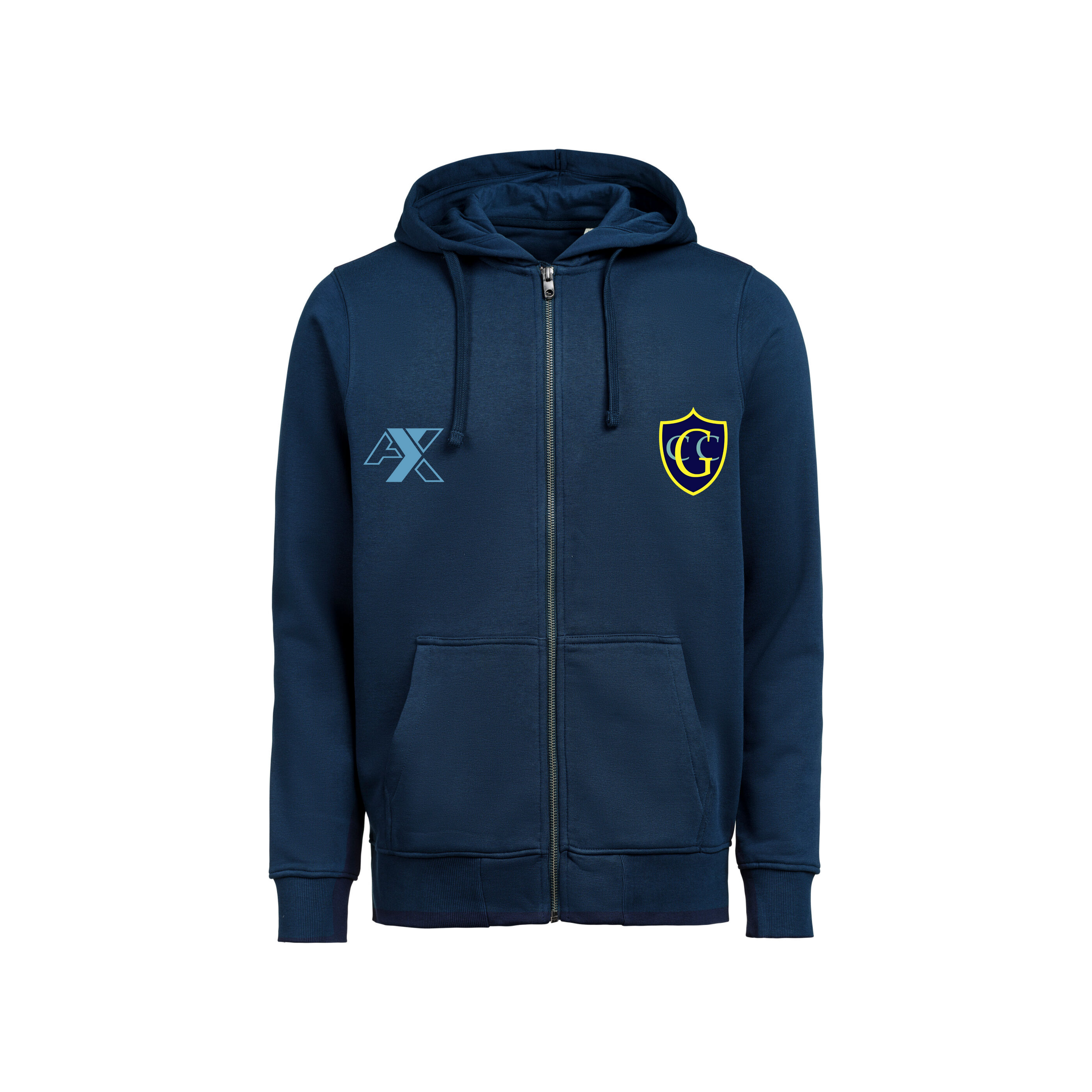 GCC Comfort Full Zip Navy - Front.png