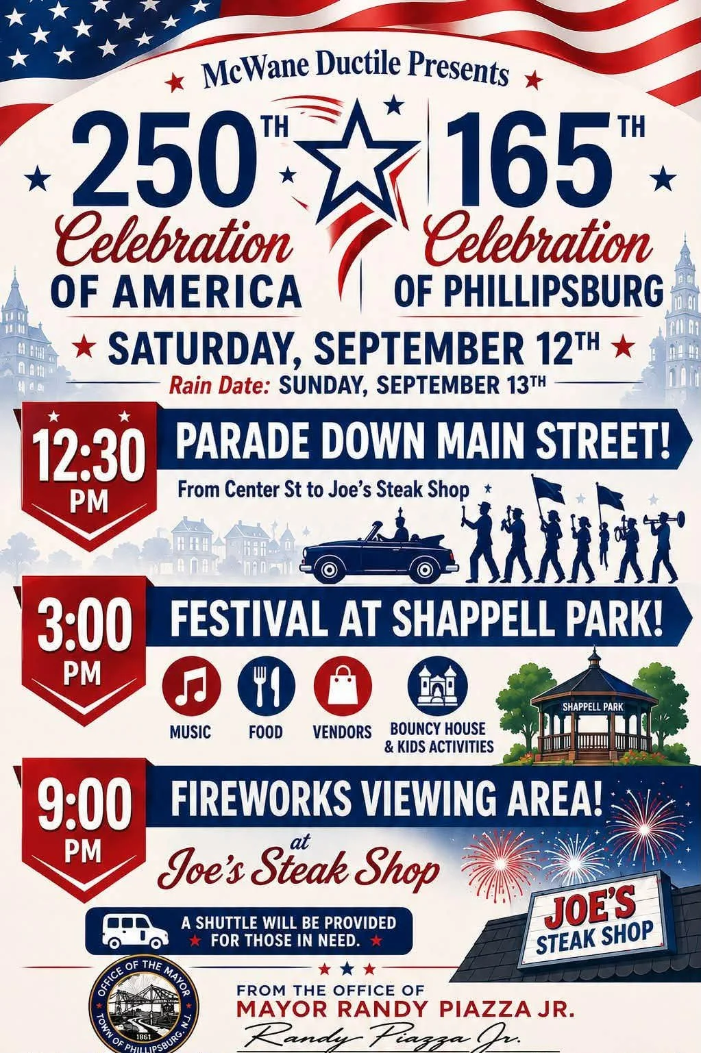 165th Celebration of Phillipsburg