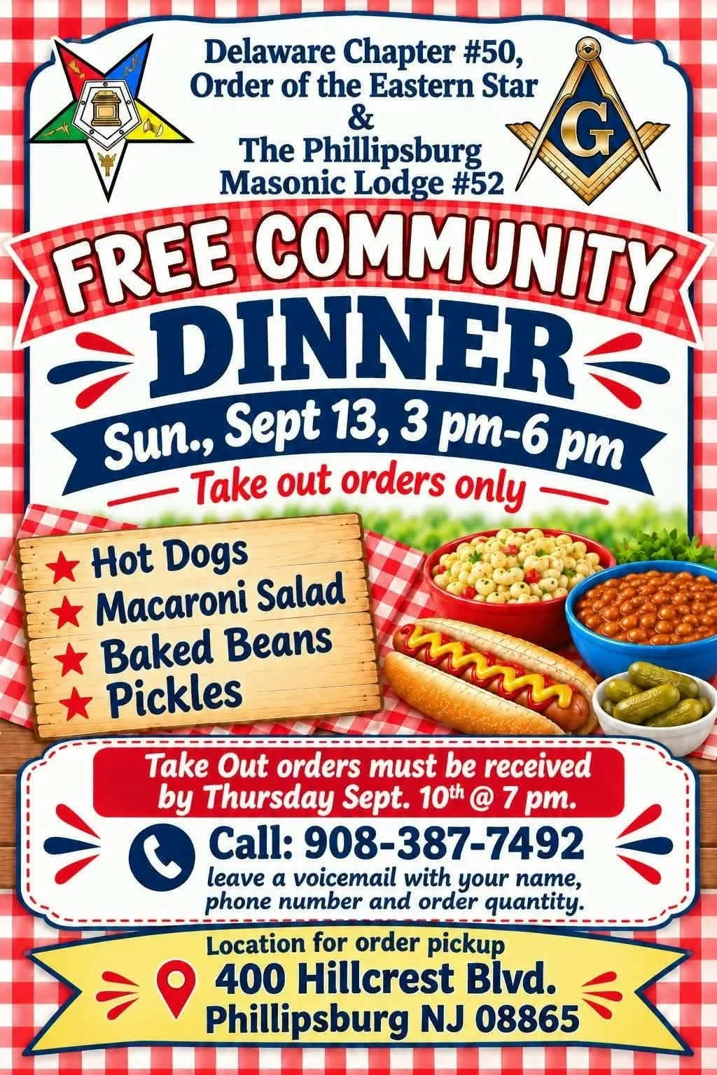 Free Community Dinner