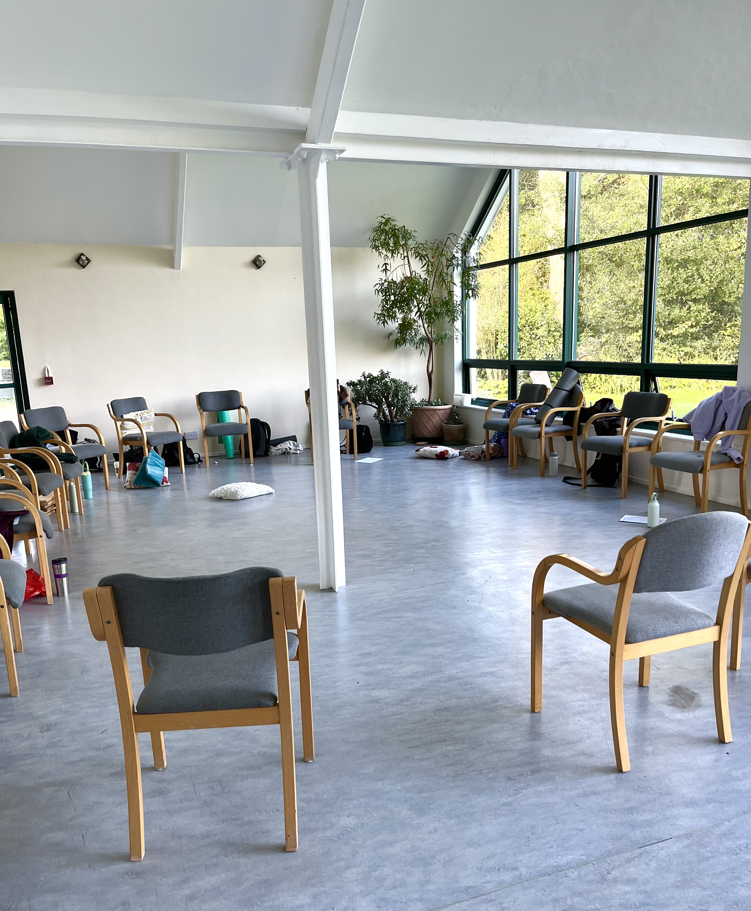 Modron: the main function room with under-floor heating