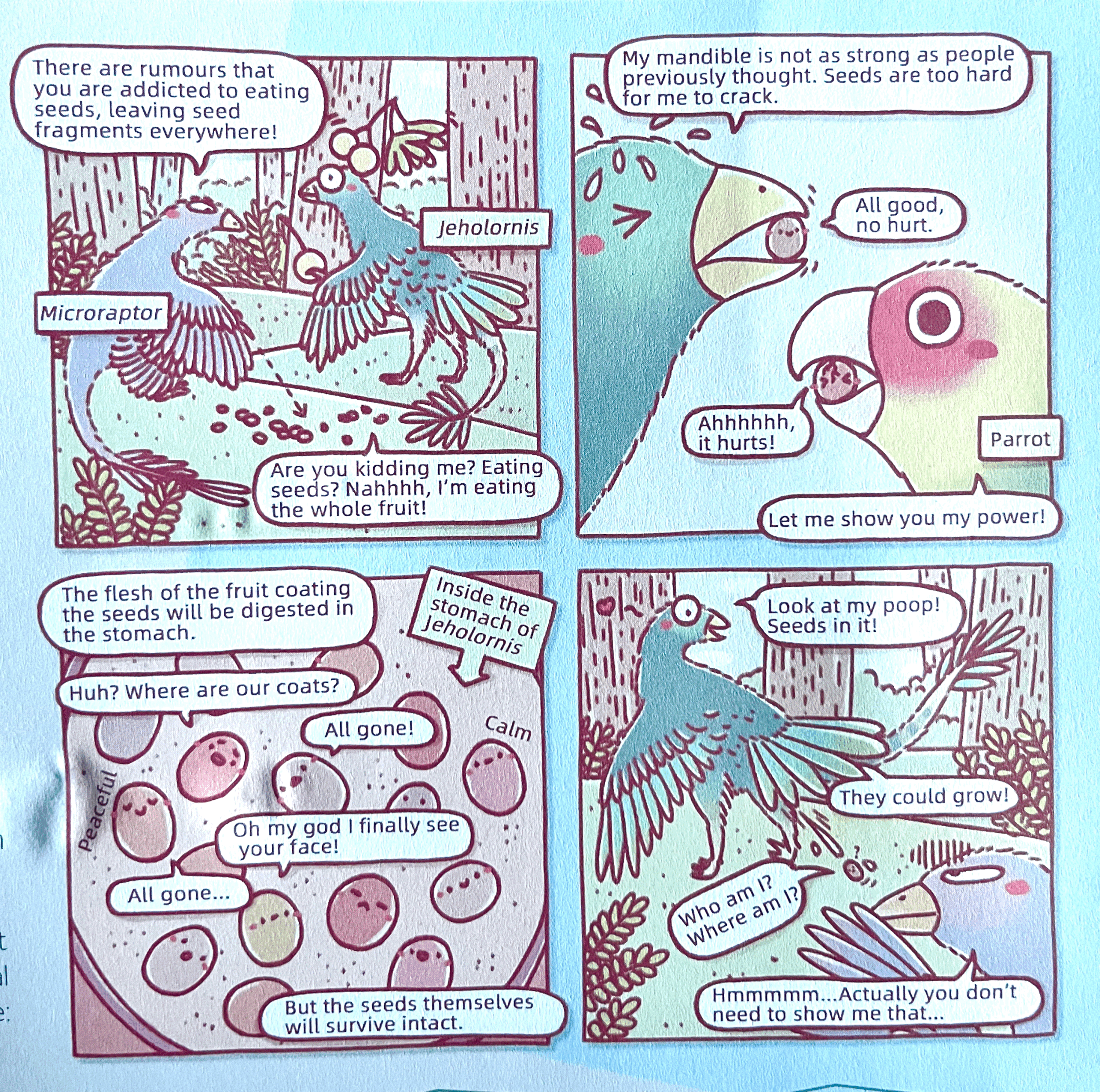 Frugivorous birds