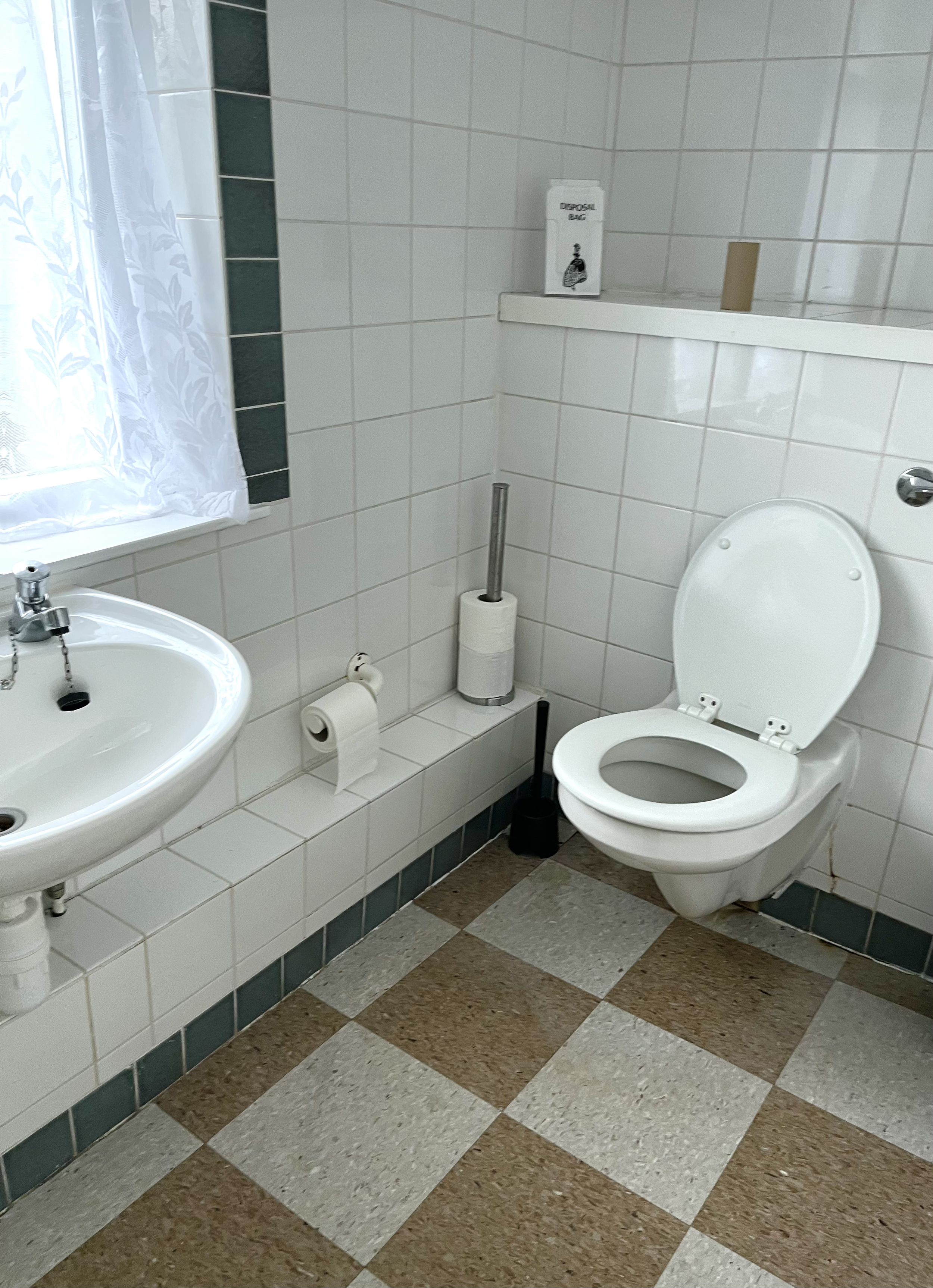 Always good to know the toilets are clean!