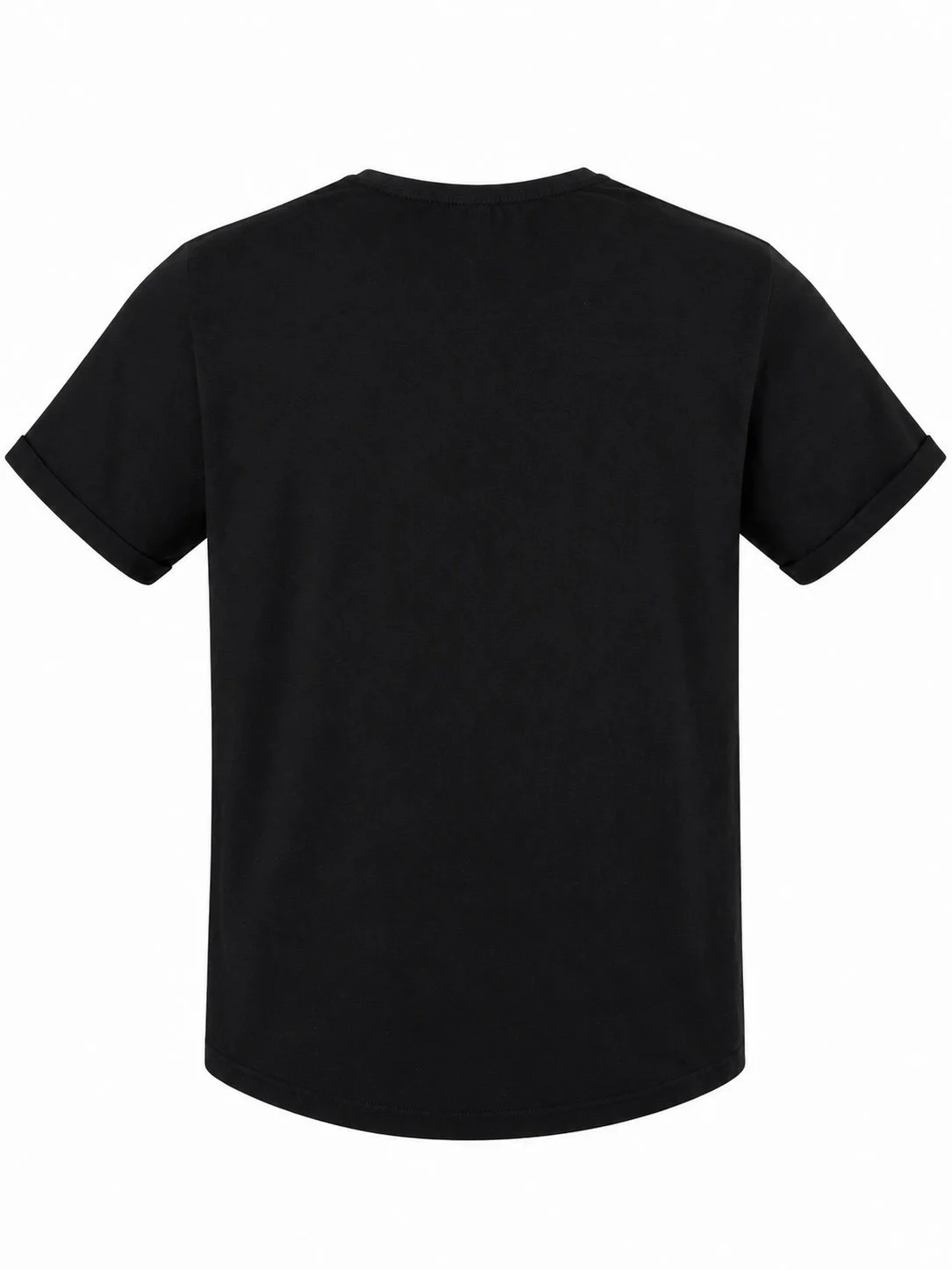 Dsquared2 black t-shirt back view men minimal designer cotton tee