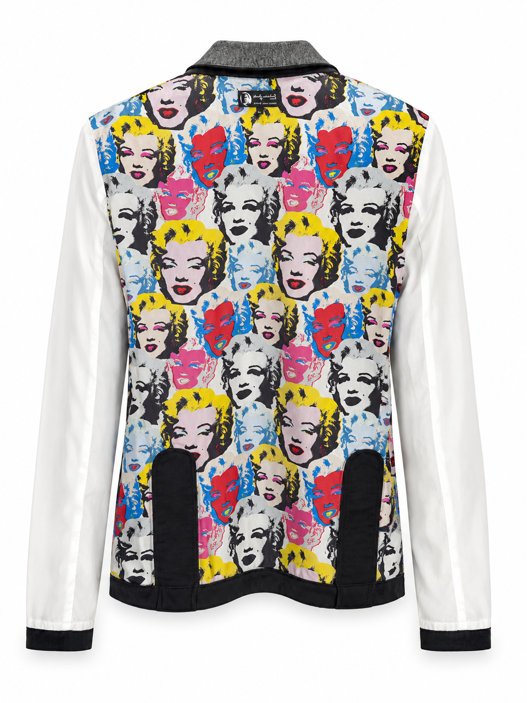 Pepe Jeans x Andy Warhol reversible blazer artwork back