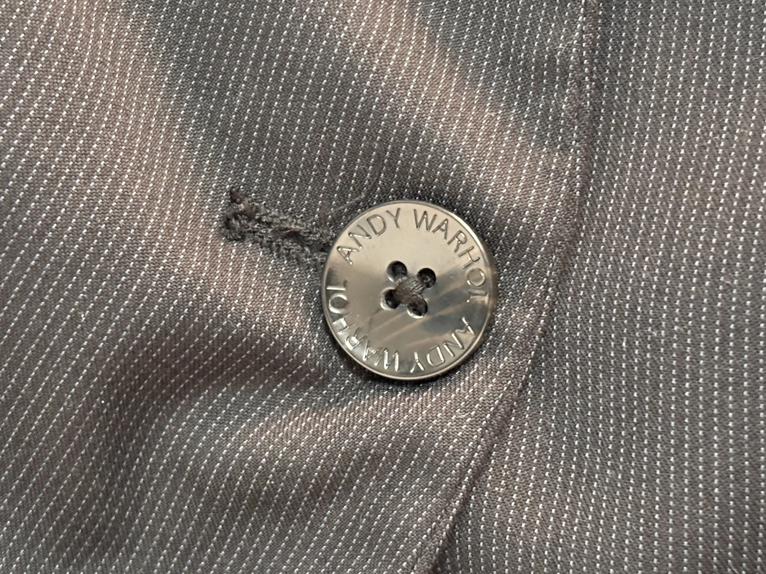 Andy Warhol x Pepe Jeans collar label