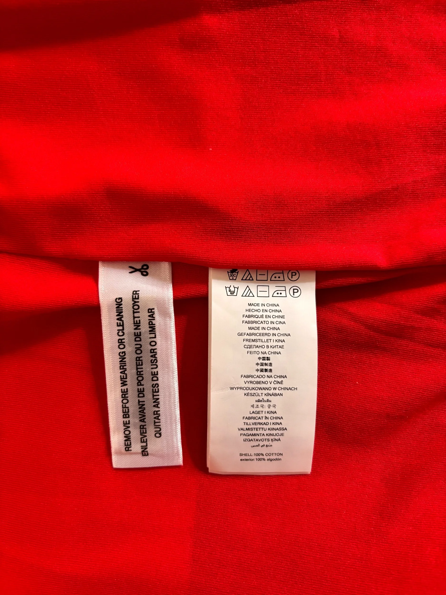 Michael Kors rainbow sequin fabric detail