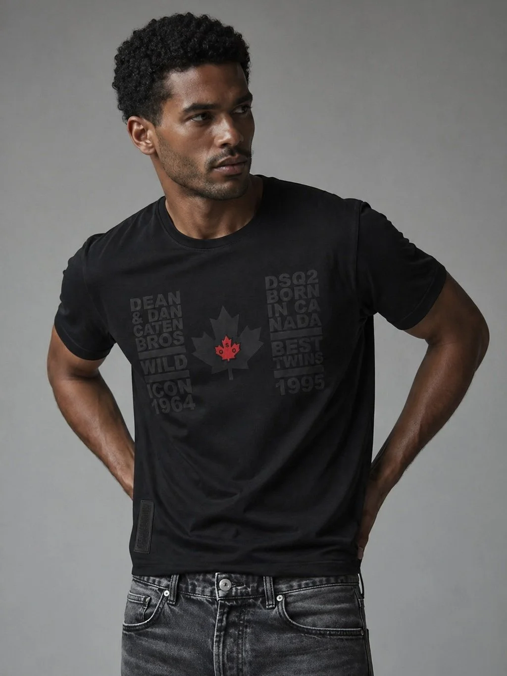 Dequared2 mens black t shirt model.jpg