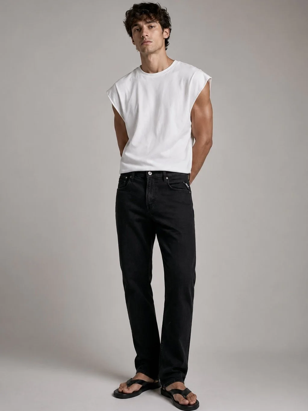 Replay Men’s Luxury Black Slim Fit Jeans