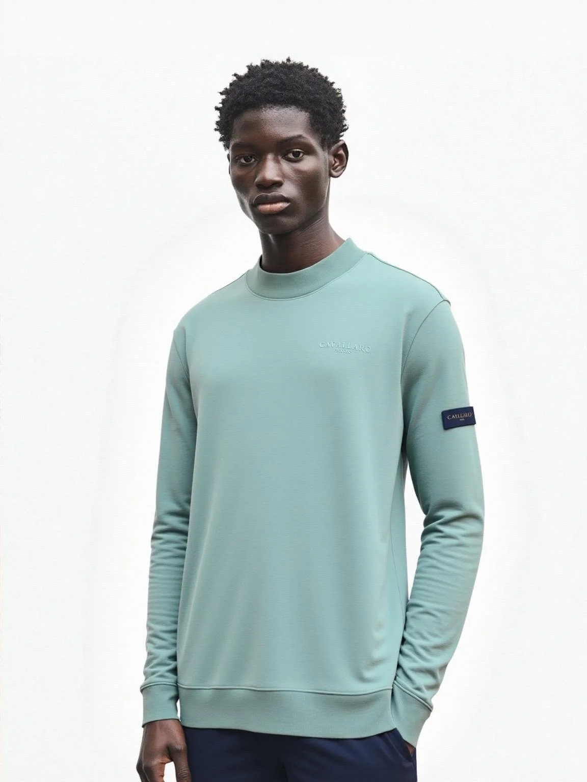 CAVALLARO NAPOLI Pre-Owned Classic Sweater – Mint Green