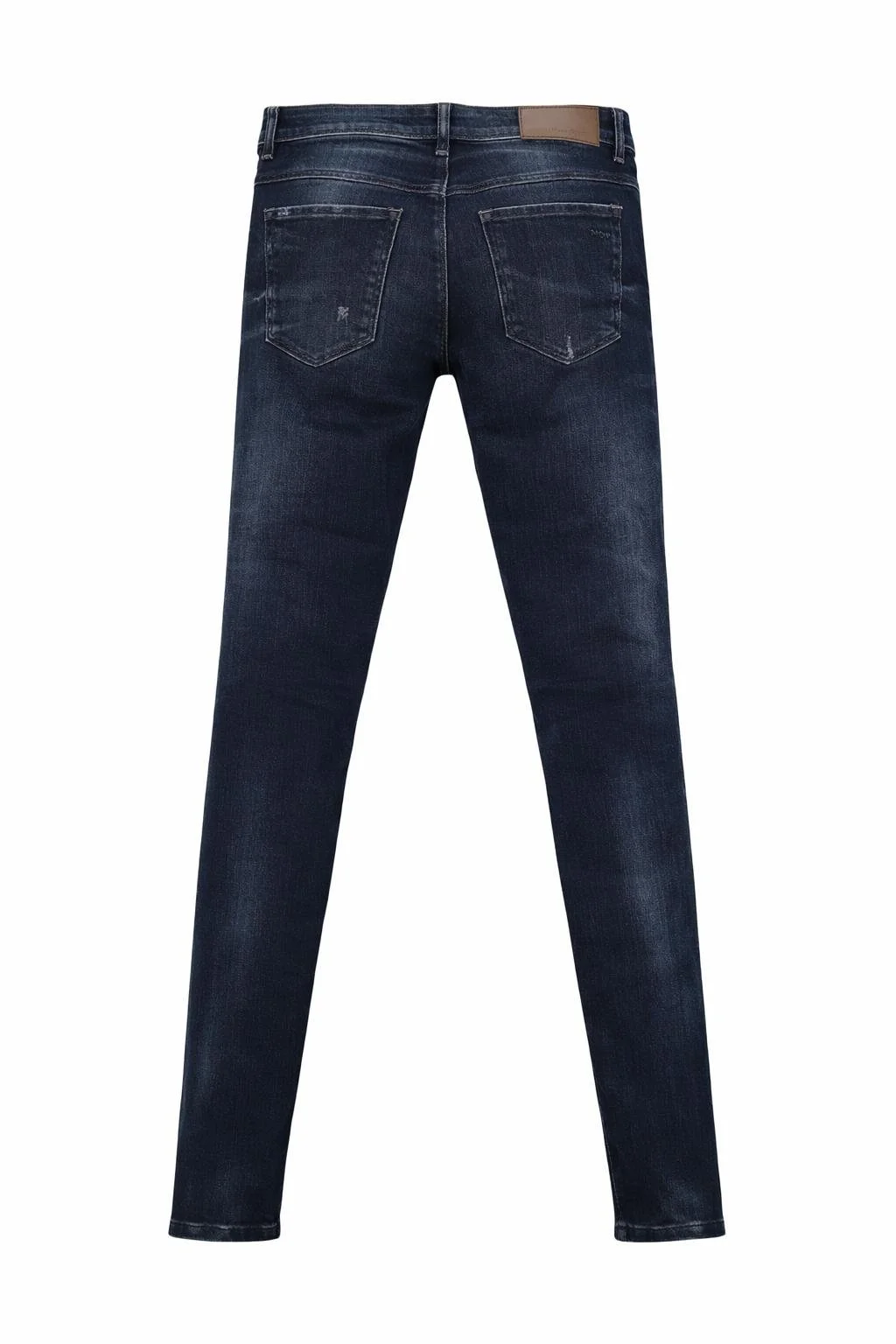 Marc O’Polo Twiggy women skinny jeans back view, dark wash denim, slim fit designer second hand