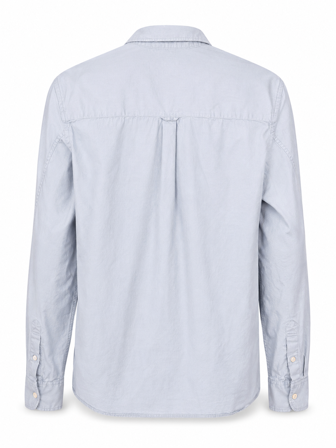 AllSaints men’s light blue shirt back view