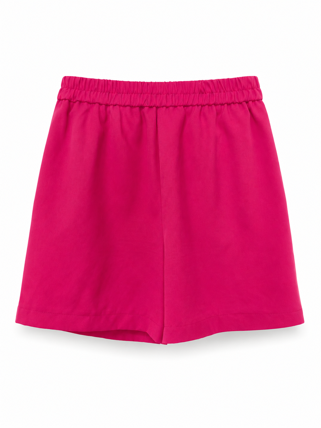 PIECES pink shorts back view