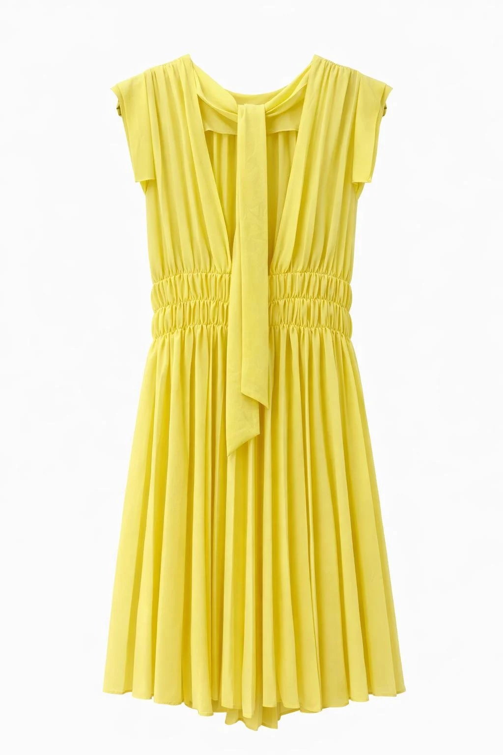 Lio Jo-yellow-sumer-dress-back-view.jpeg