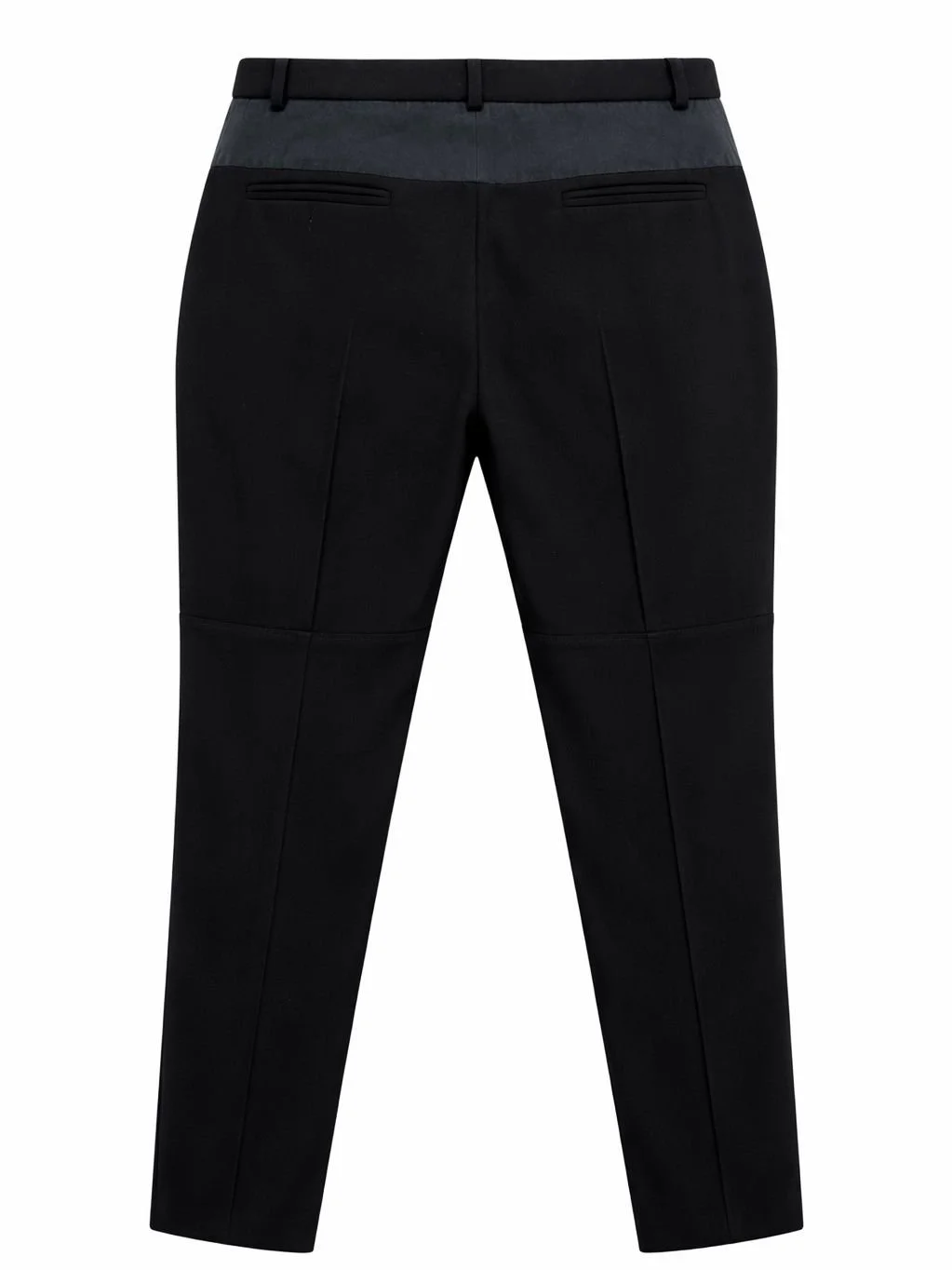 NóLó pre-owned black cropped trousers back
