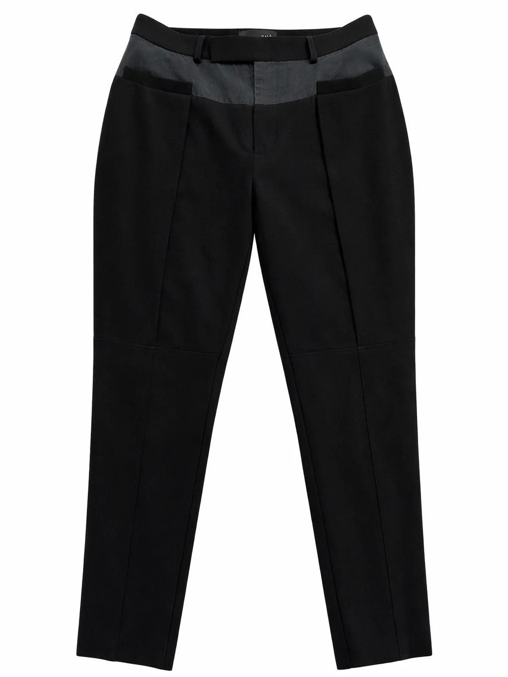 NóLó pre-owned black cropped trousers front