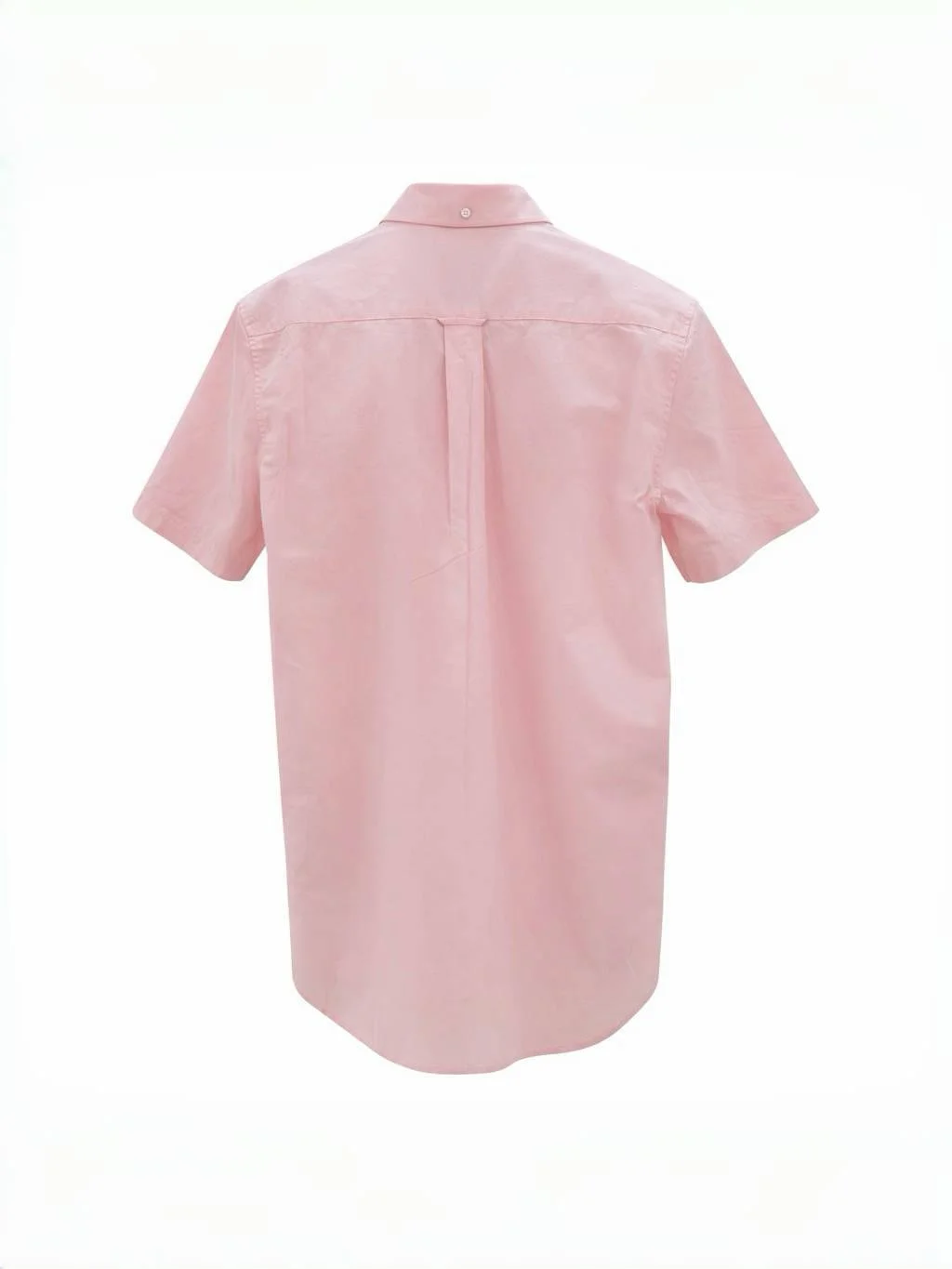 GANT pink men’s shirt back view clean minimal classic fit silhouette