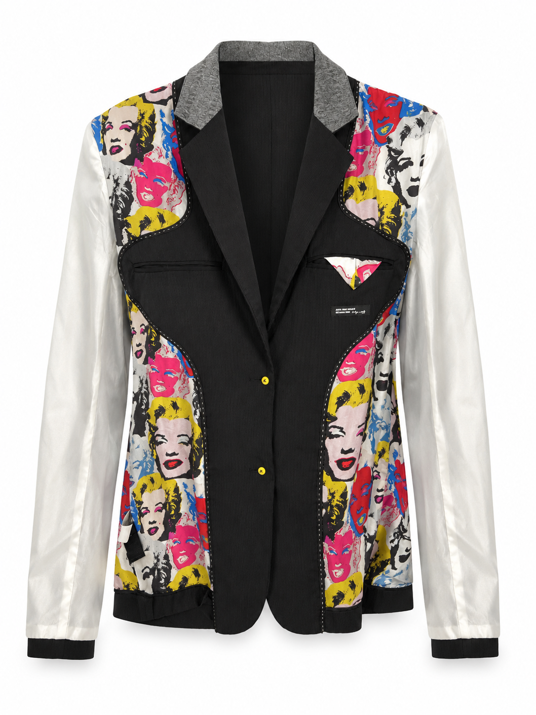 Pepe Jeans x Andy Warhol reversible blazer artwork front