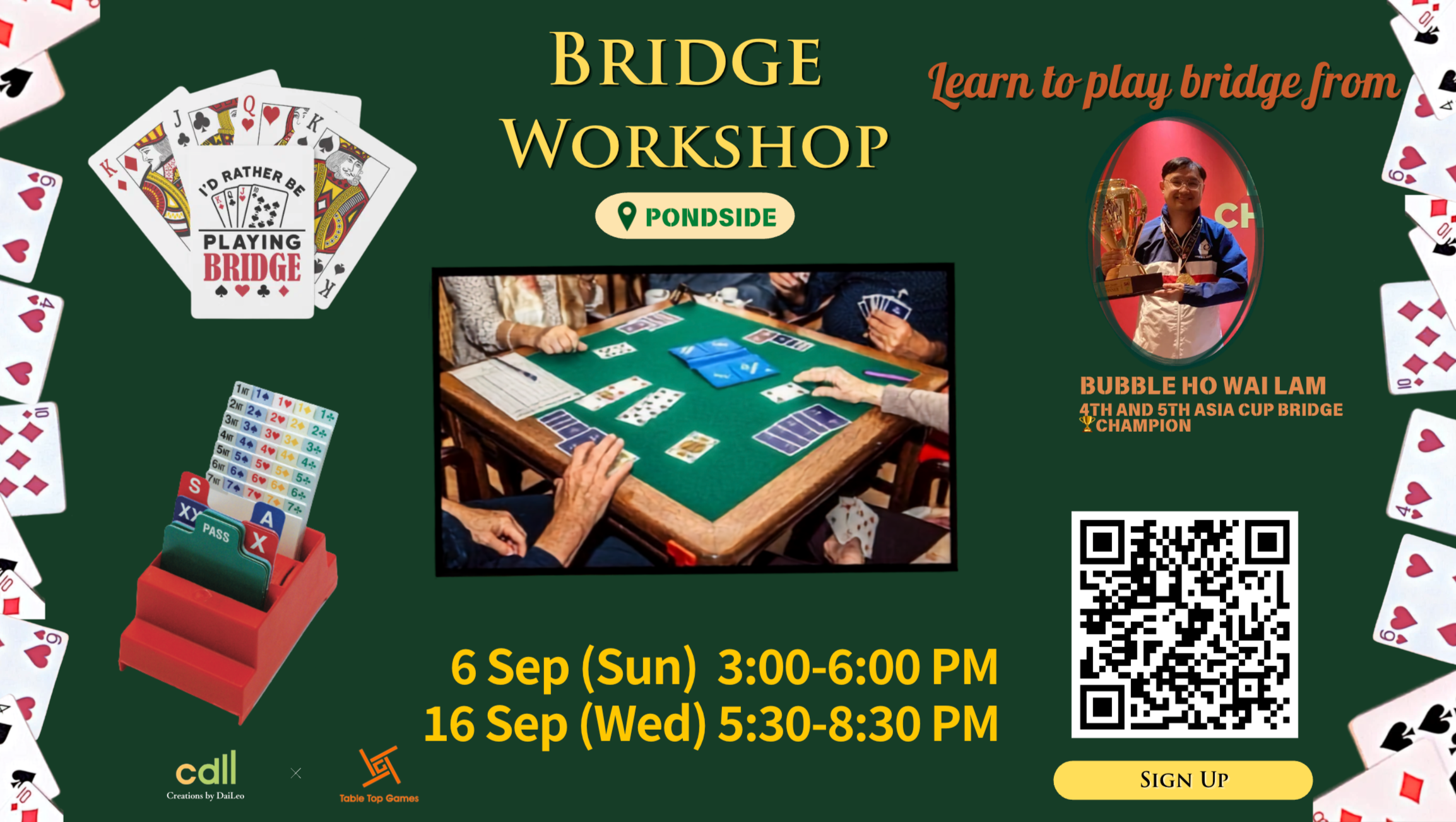 Bridge game workshop