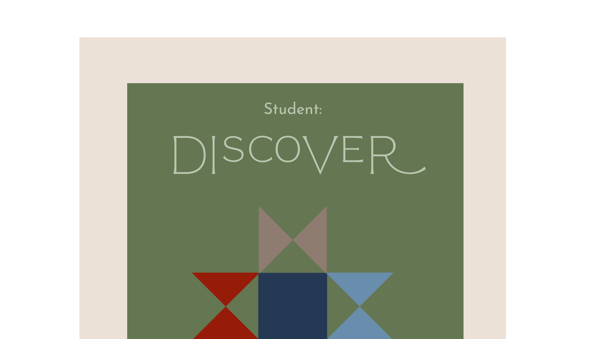 Student Discover Package