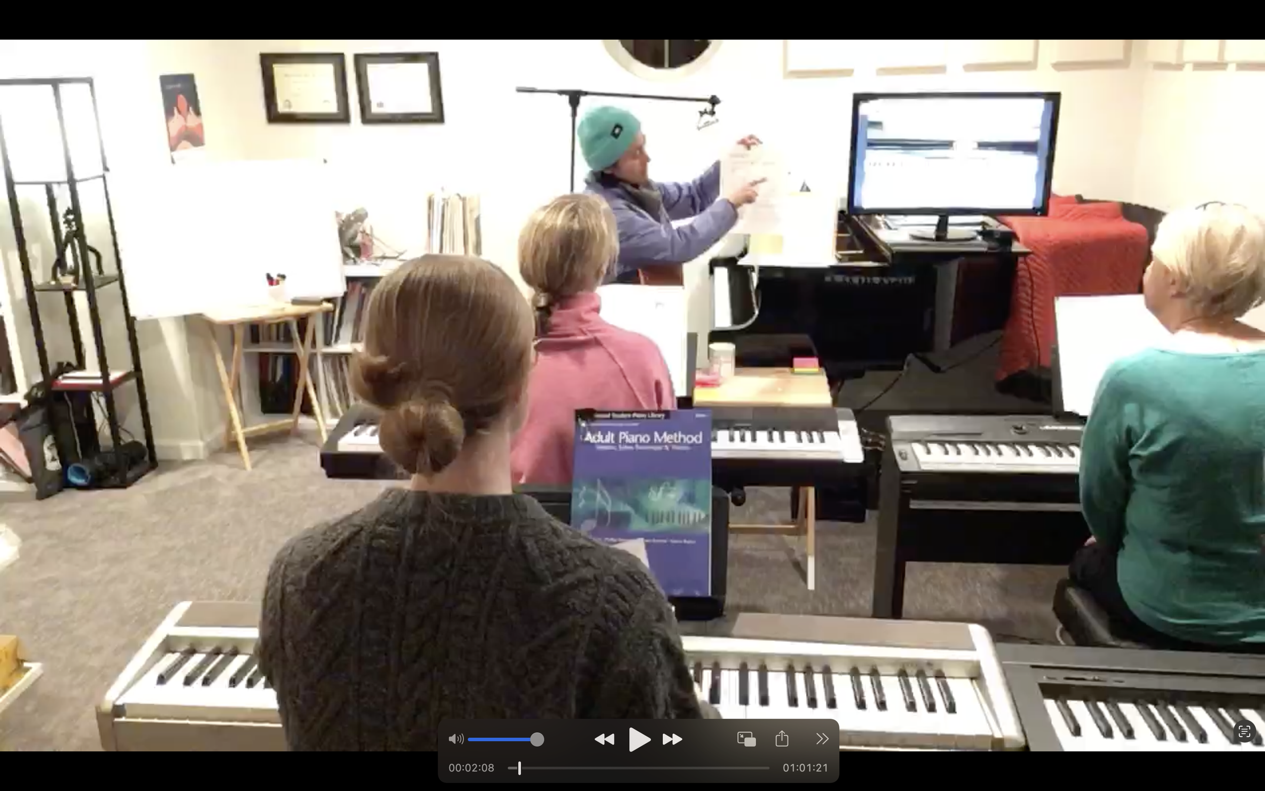 Intro to Piano Course for Adults (Waiting List for March-May 2026)