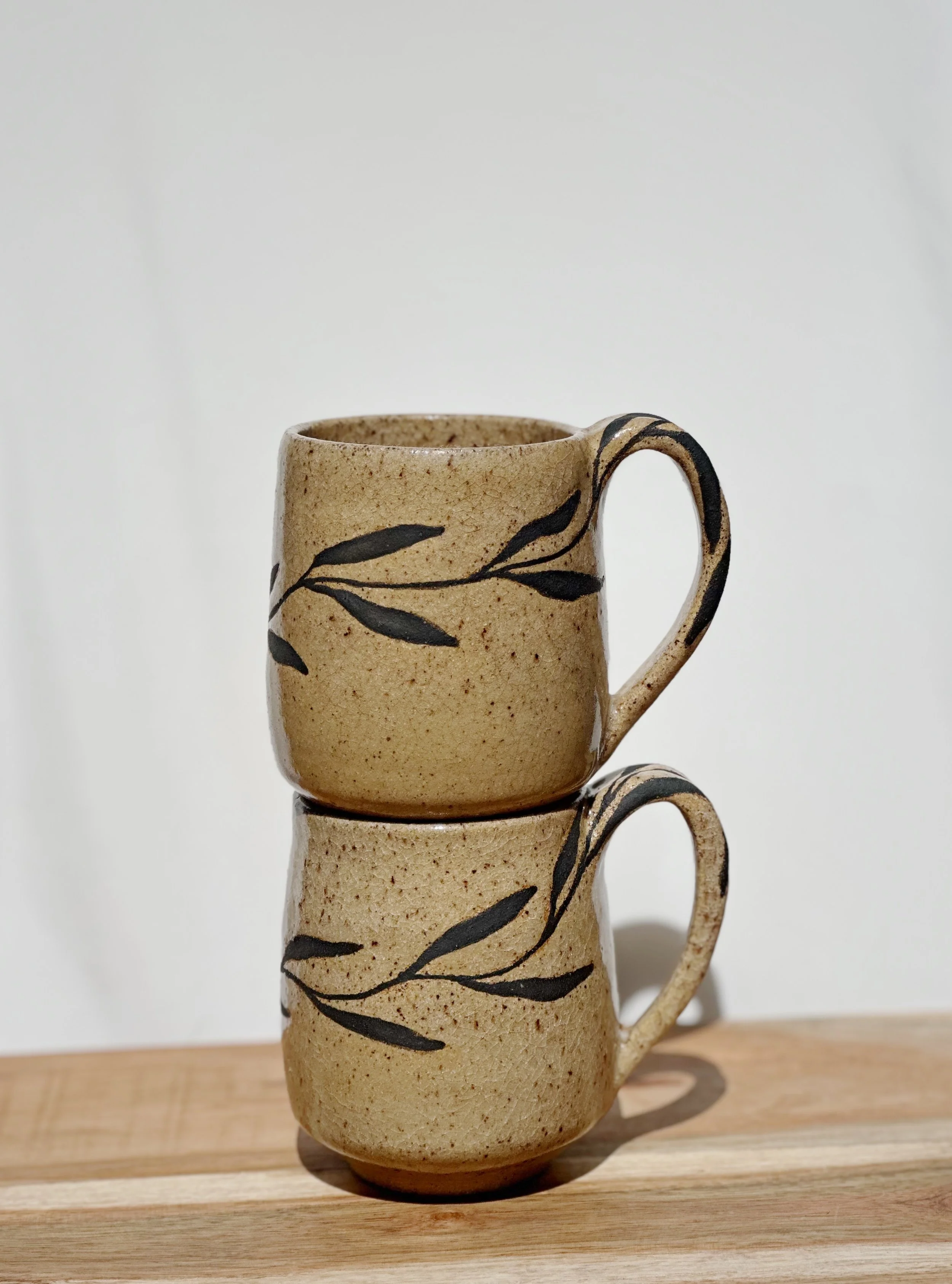 Black Vine Mugs