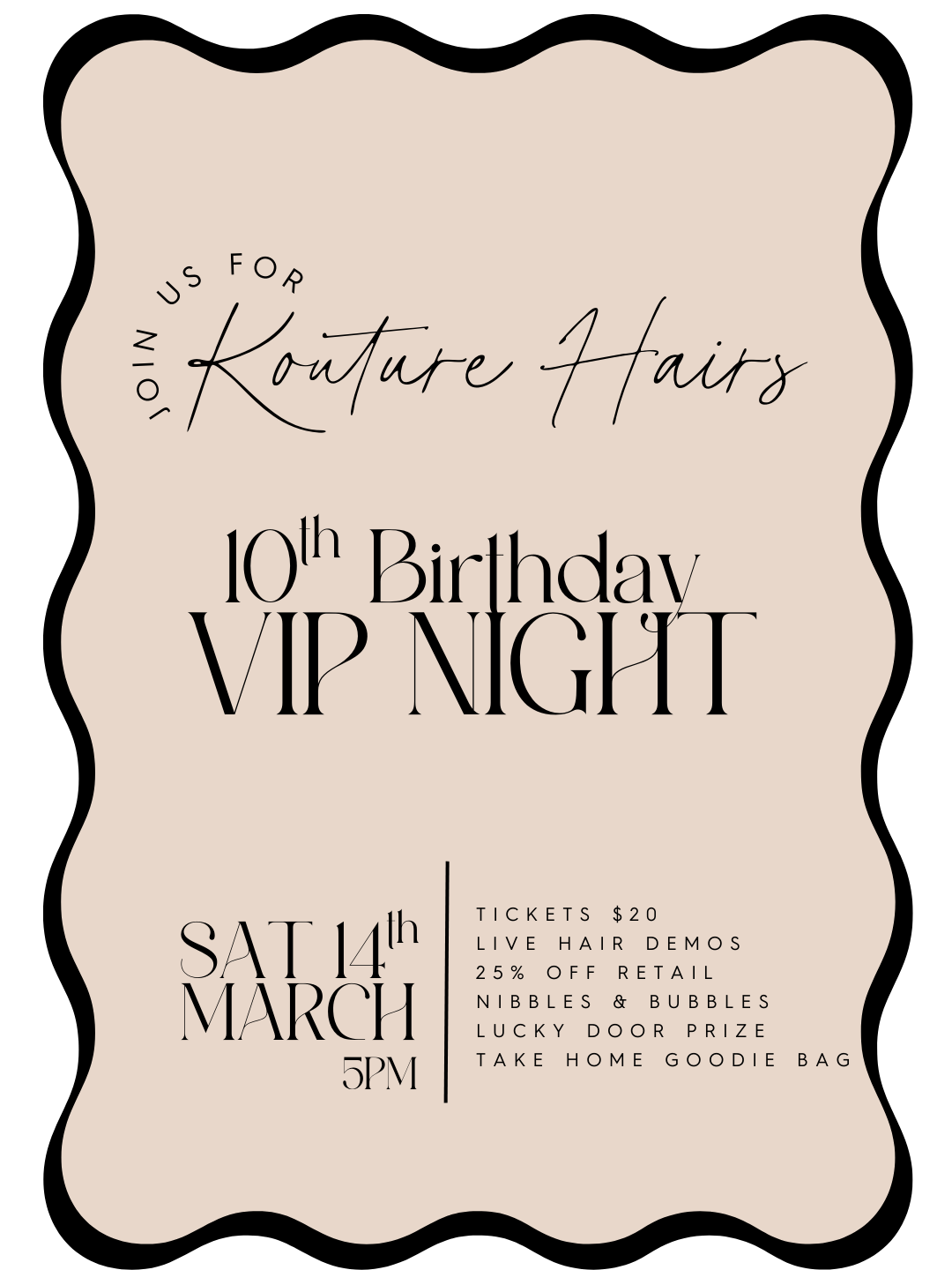 10th Birthday VIP Night 2026