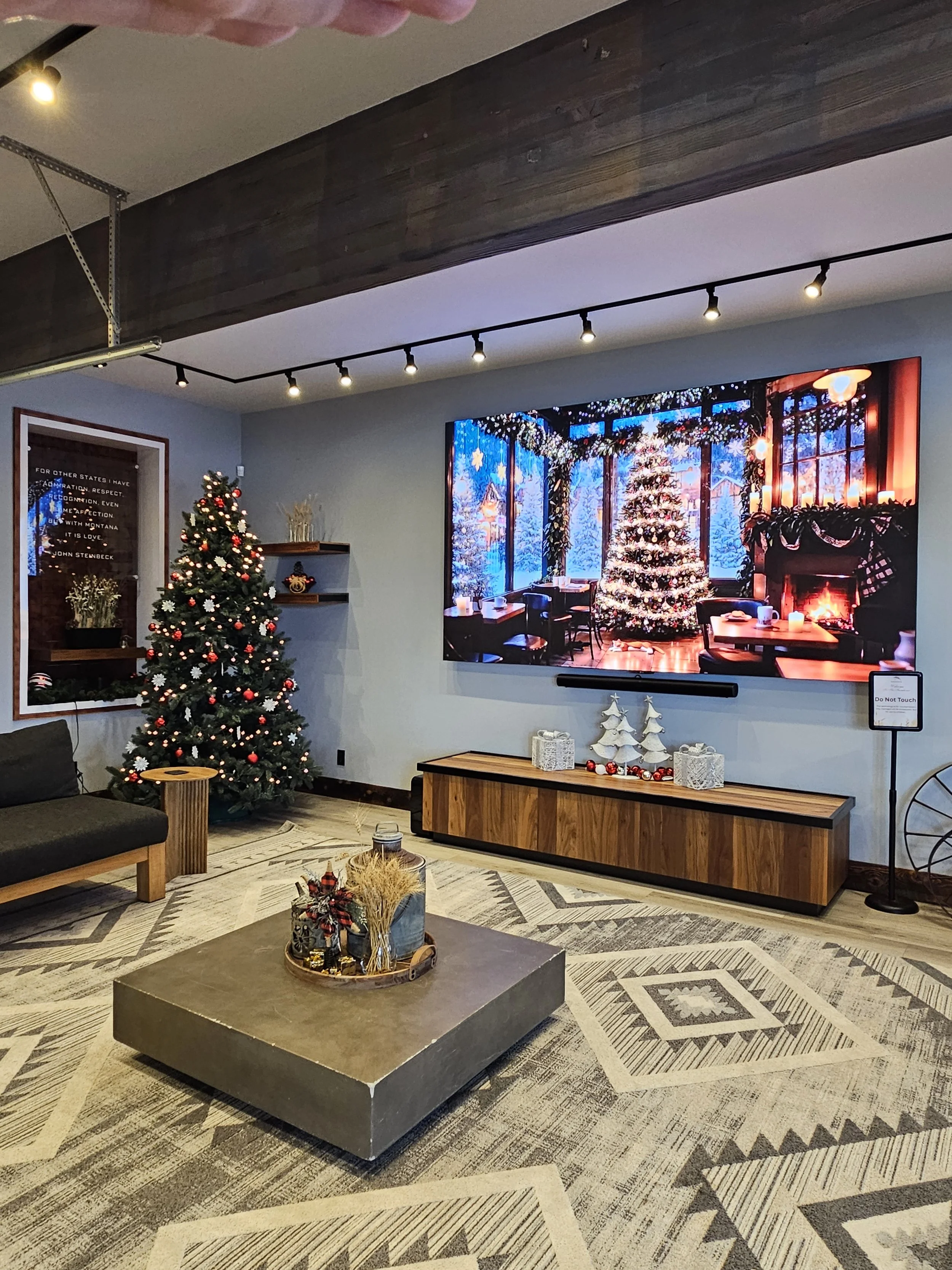 Host your holiday or Christmas party at The Farmhouse Event Venue in Bozeman, Montana.