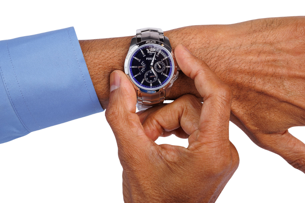 Hand Model Male - Dylan Jawahir Watch Brand Pressing Button