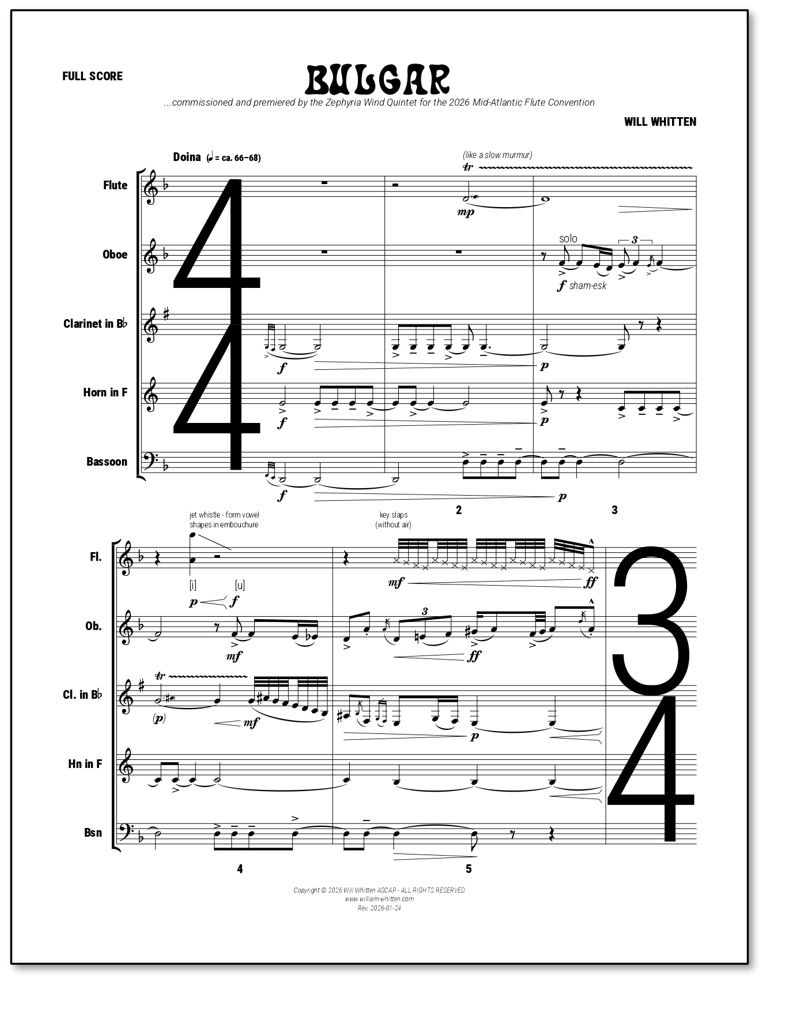 BULGAR for woodwind quitnet