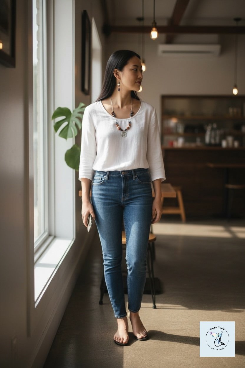 Black Horse

Worn close.
Felt quietly.

This piece carries weight without heaviness —
layered with stone, texture, and intention.
Designed to move with the body
while remaining grounded at its core.

Handcrafted by Mayrts Studio.
One-of-a-kind.

Mate