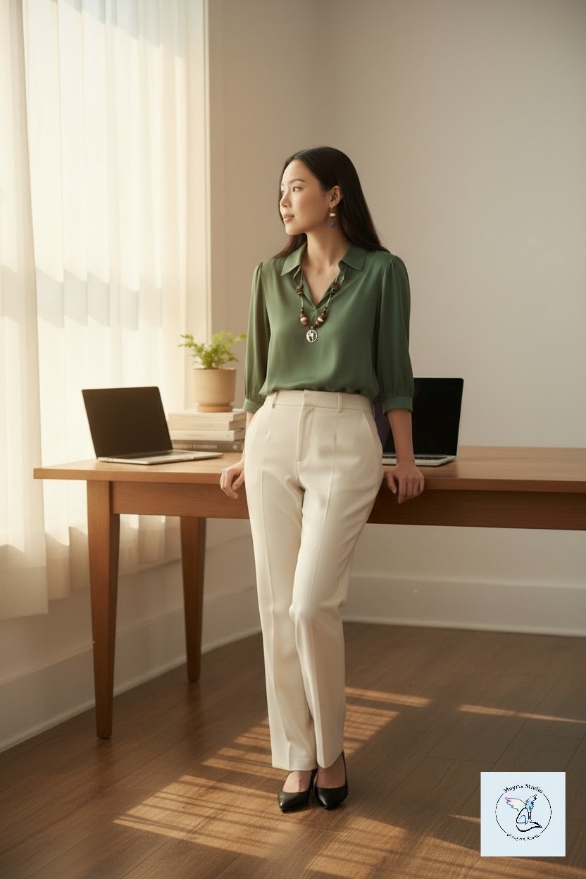 Black Horse

Designed to move effortlessly
between worlds.

Worn here in a business-casual setting —
quietly grounded, composed, and intentional.
This piece doesn’t compete with the wearer.
It complements presence, focus, and strength.

Jewelry meant