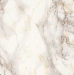 Witte marmeren oppervlakte met grijze aderen.