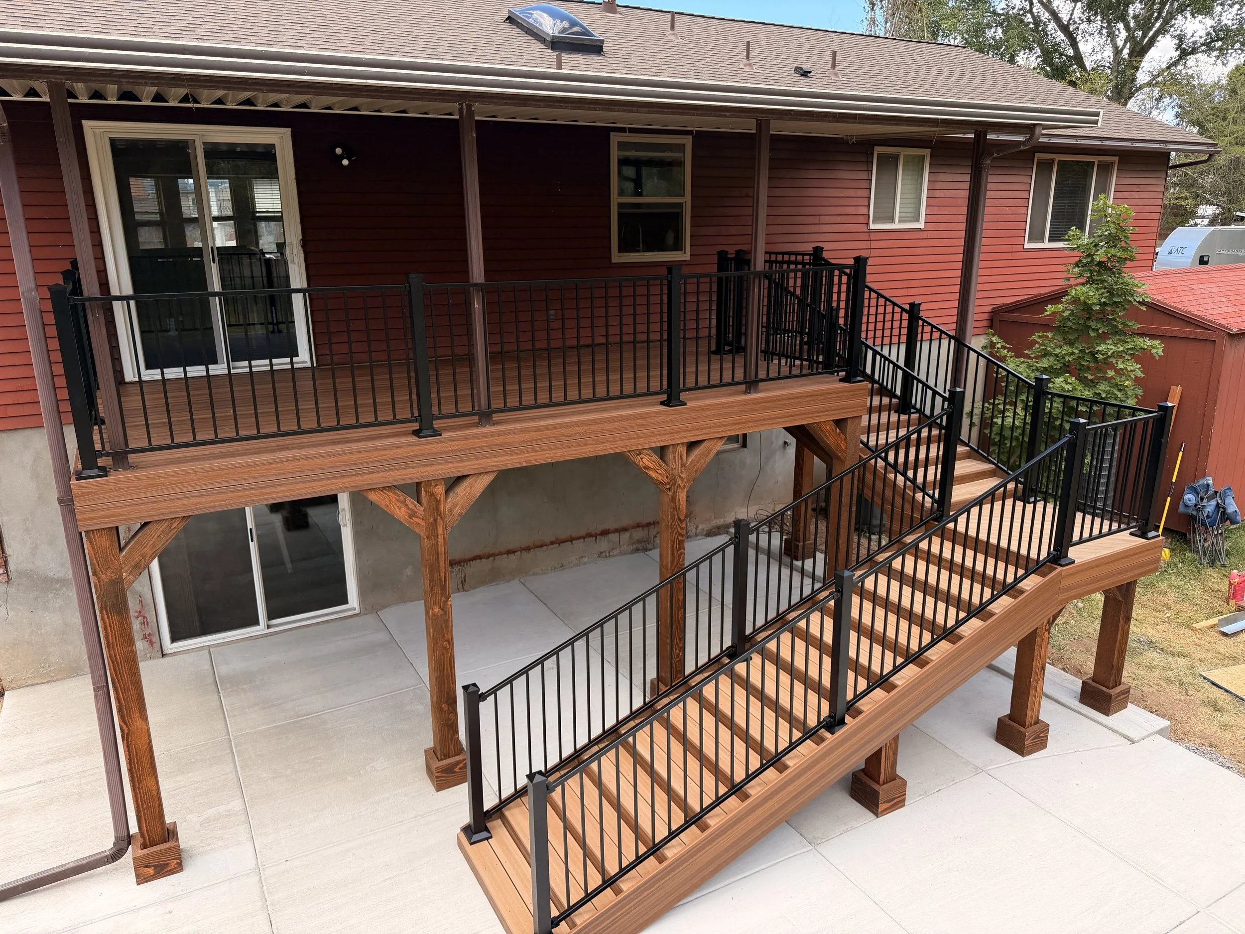 Envision 4x11 stairs deck